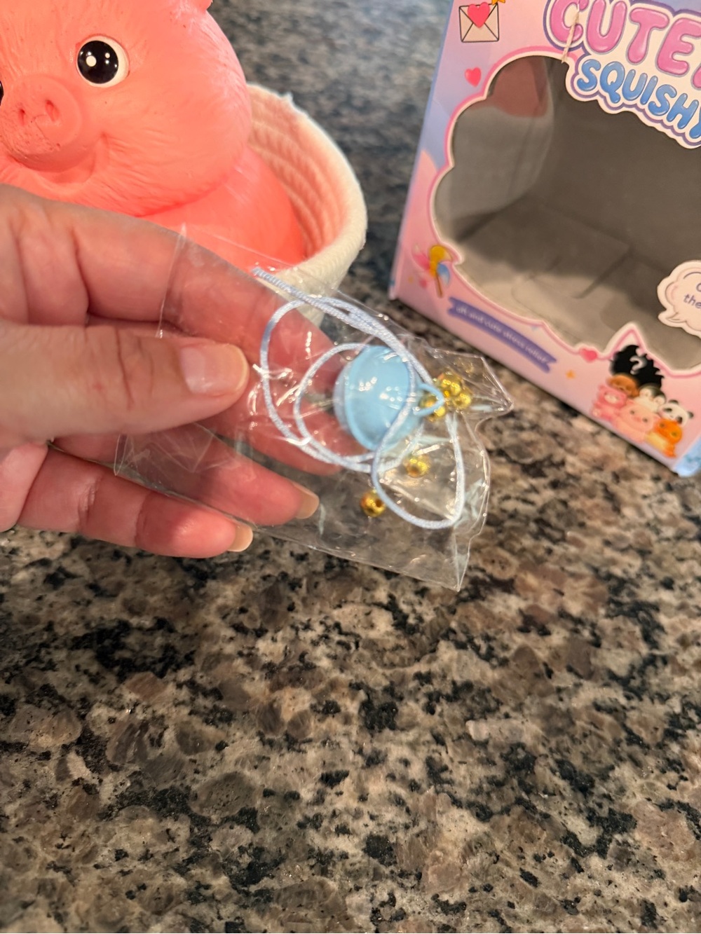Squishy Viral Pig in a Basket Squish Toy NEW - Picture 4 of 6